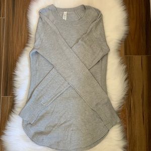 Lululemon Hello Aloe Gray Sweater